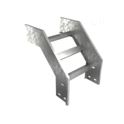 Curva vertical externa tipo escalera a 90°