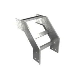 Curva vertical externa tipo escalera con transferencia