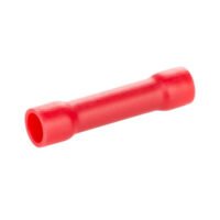 Terminal tipo empalme, color rojo , 100 unid.