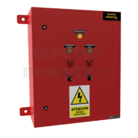 Tablero Contra Incendio con Bomba Jockey 40HP, 100A, 30Kw- 220VAC-3F, Schneider