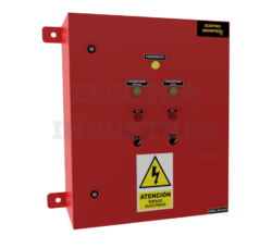Tablero Contra Incendio con Bomba Jockey 50HP, 124A, 37Kw- 220VAC-3F, Schneider
