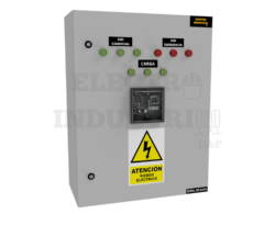 Tablero de Transferencia Automática por contactores con temporizador 63A, 220V-3F, Schneider