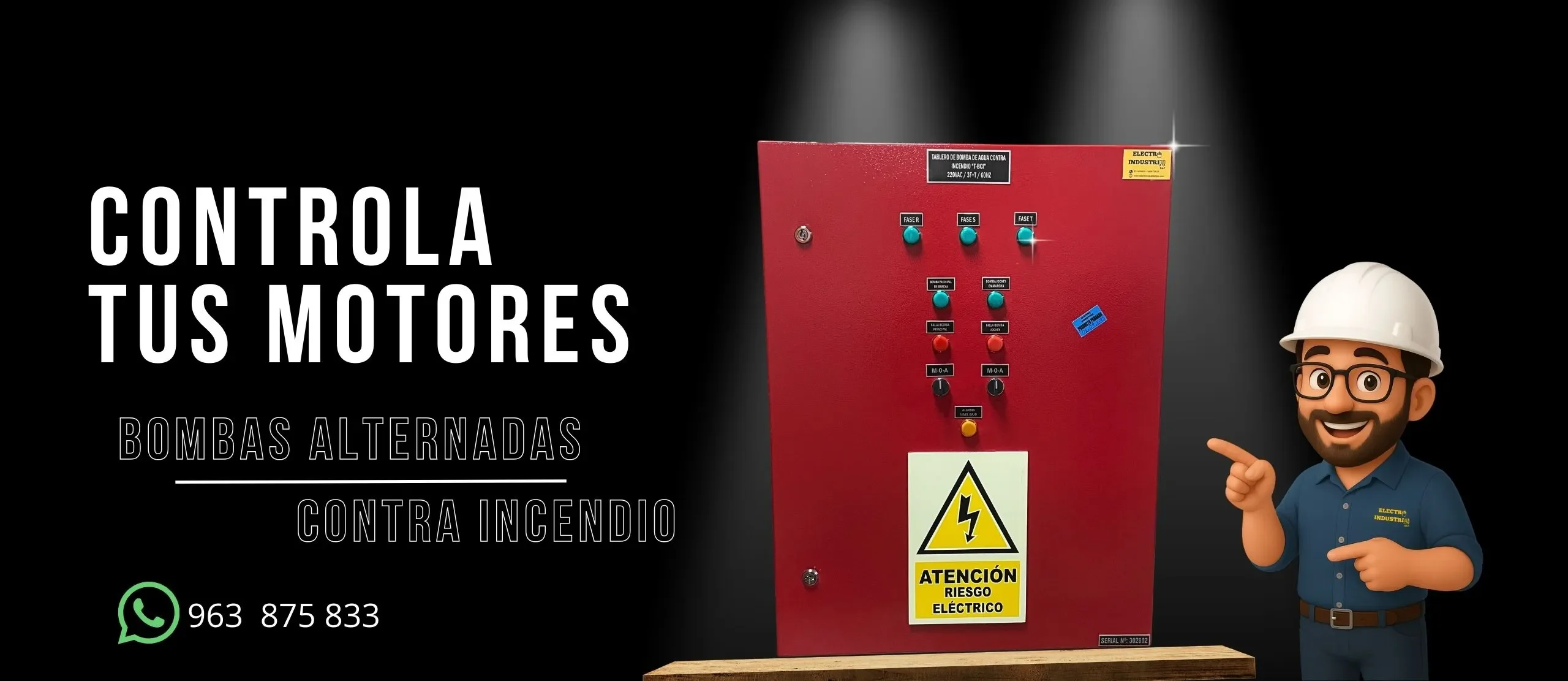 TABLEROS DE BOMBAS ALTERNADAS Y CONTRA INCENDIO